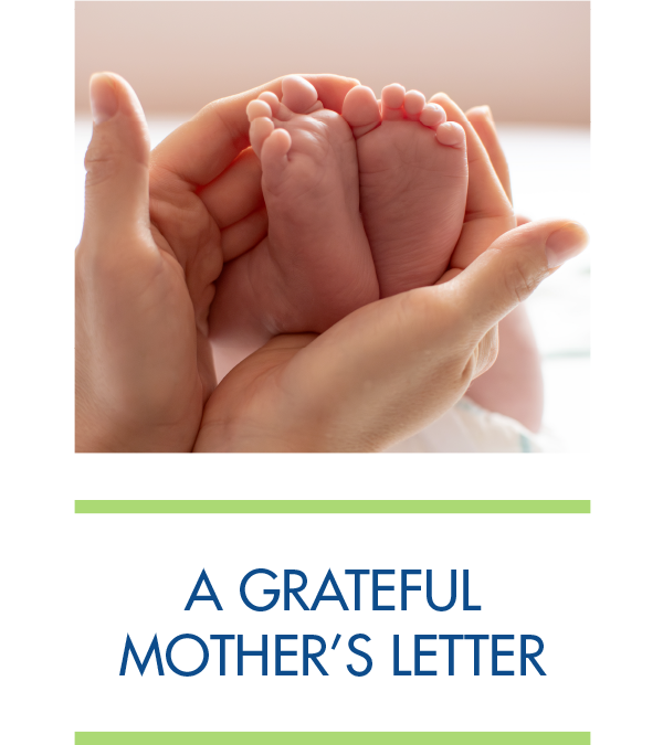 A Grateful Mother's Letter